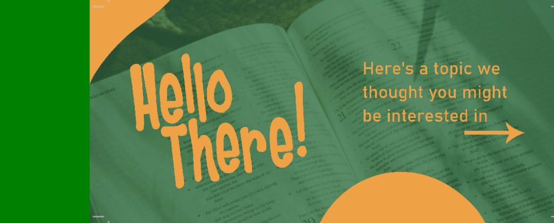 The Good News of the Bible