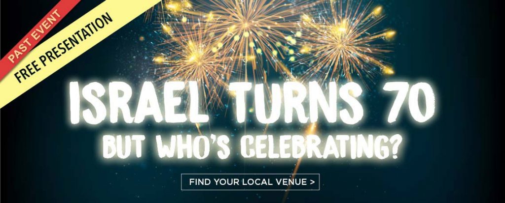Israel turns 70 - who's celebrating - Past event